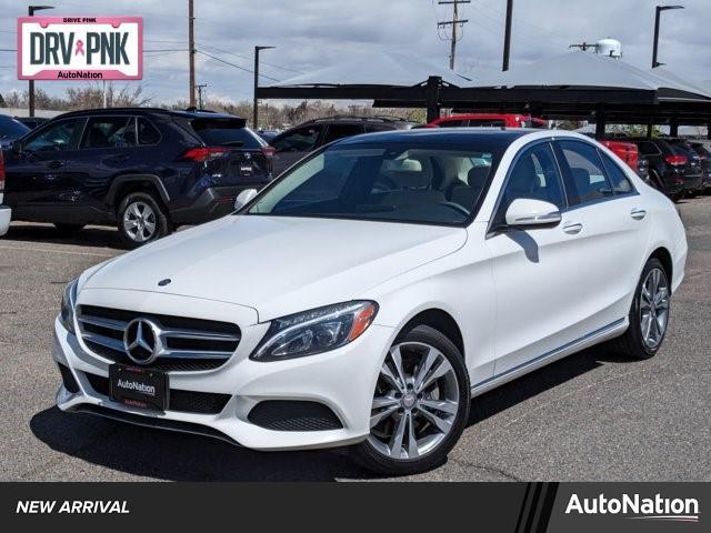 used 2015 Mercedes-Benz C-Class car, priced at $17,687