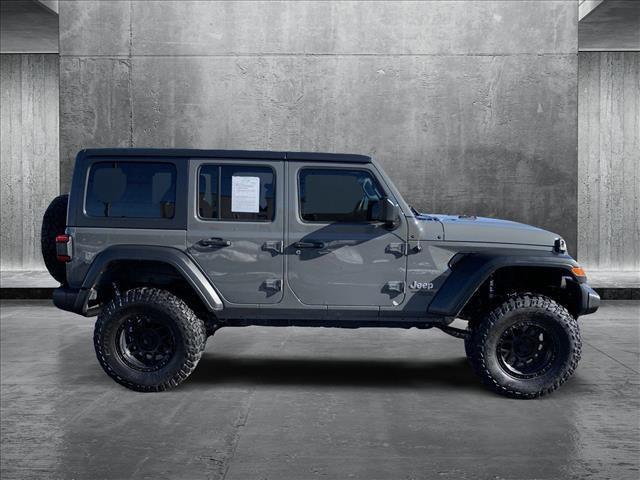 used 2019 Jeep Wrangler Unlimited car, priced at $27,709