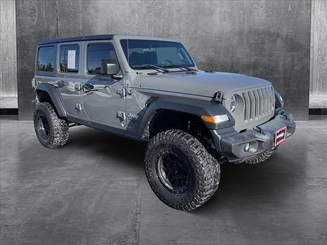 used 2019 Jeep Wrangler Unlimited car, priced at $27,709