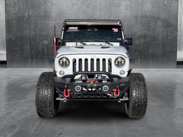 used 2016 Jeep Wrangler Unlimited car, priced at $24,062