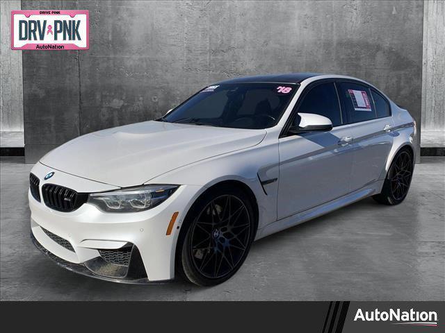 used 2018 BMW M3 car, priced at $39,047