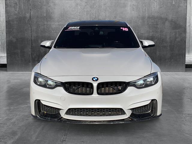 used 2018 BMW M3 car, priced at $39,047