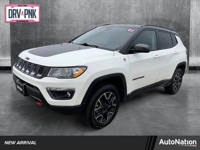 used 2021 Jeep Compass car, priced at $19,998