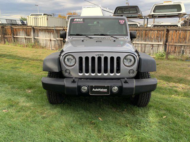 used 2017 Jeep Wrangler Unlimited car, priced at $21,400