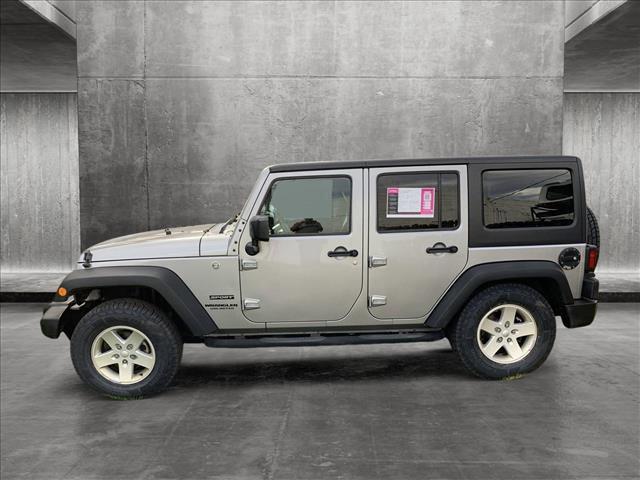 used 2017 Jeep Wrangler Unlimited car, priced at $21,400