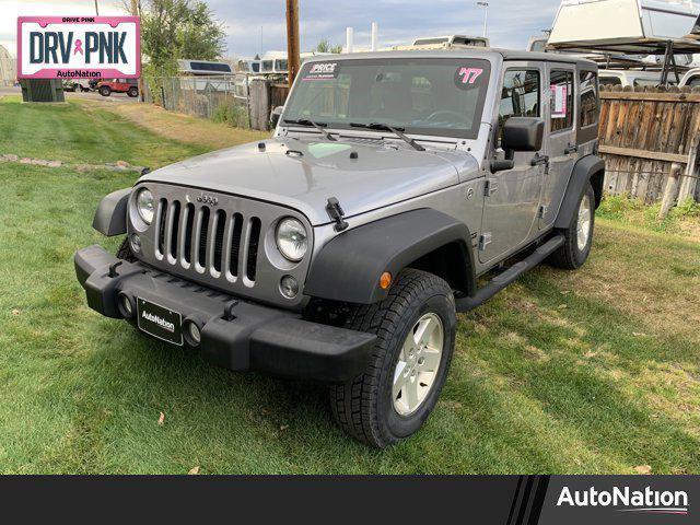 used 2017 Jeep Wrangler Unlimited car, priced at $21,400