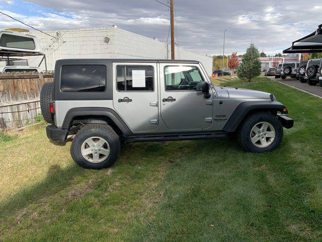 used 2017 Jeep Wrangler Unlimited car, priced at $21,400