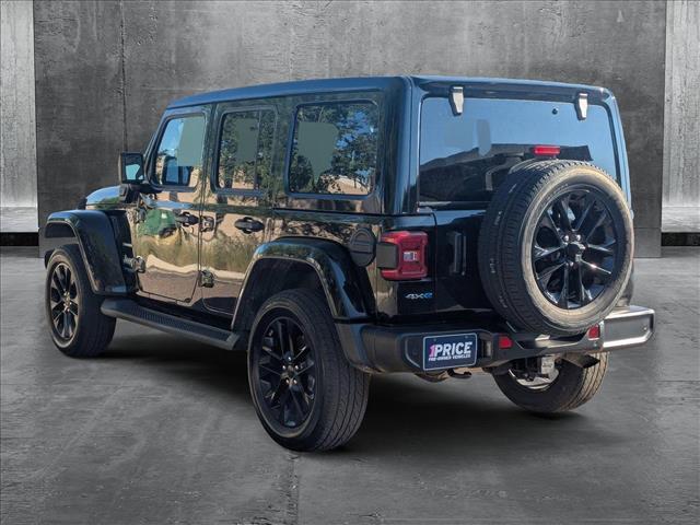 used 2021 Jeep Wrangler Unlimited 4xe car, priced at $32,500