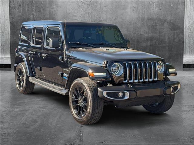 used 2021 Jeep Wrangler Unlimited 4xe car, priced at $32,500