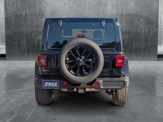 used 2021 Jeep Wrangler Unlimited 4xe car, priced at $32,500