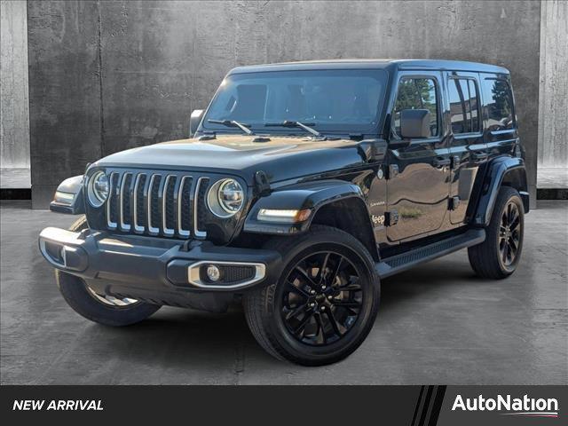 used 2021 Jeep Wrangler Unlimited 4xe car, priced at $32,500