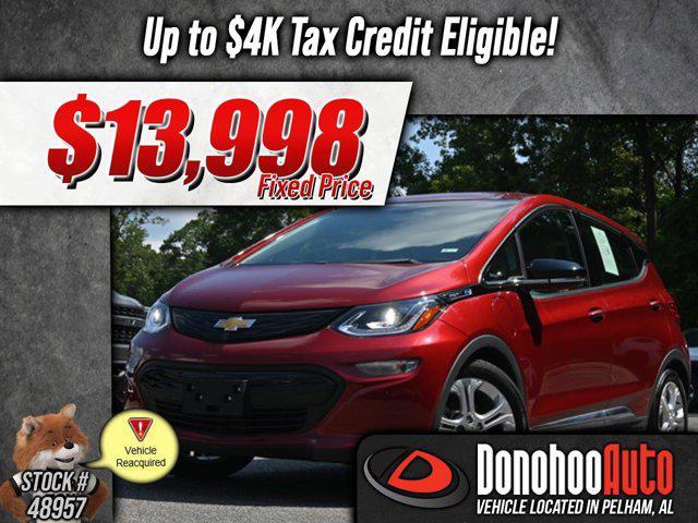 used 2020 Chevrolet Bolt EV car, priced at $13,998