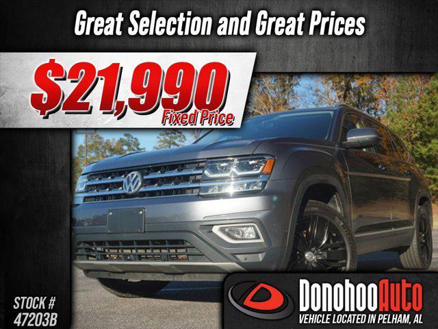 used 2018 Volkswagen Atlas car, priced at $21,990