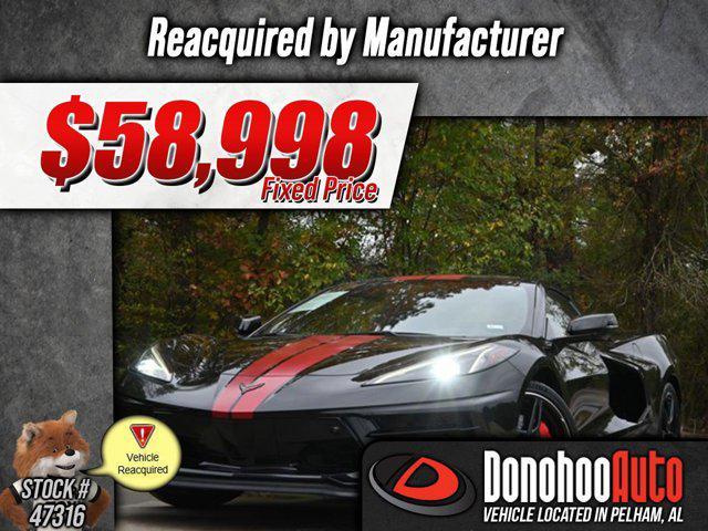 used 2021 Chevrolet Corvette car, priced at $58,998