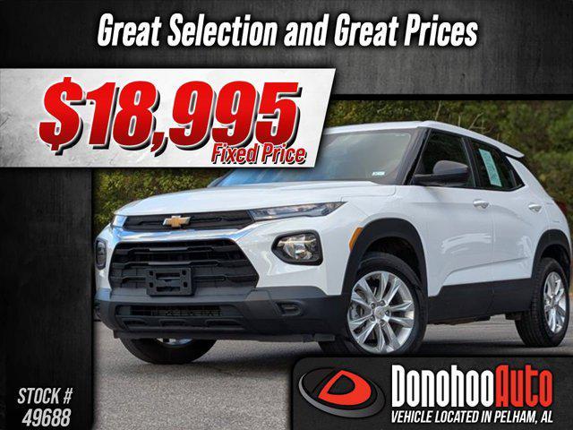 used 2021 Chevrolet TrailBlazer car, priced at $18,995