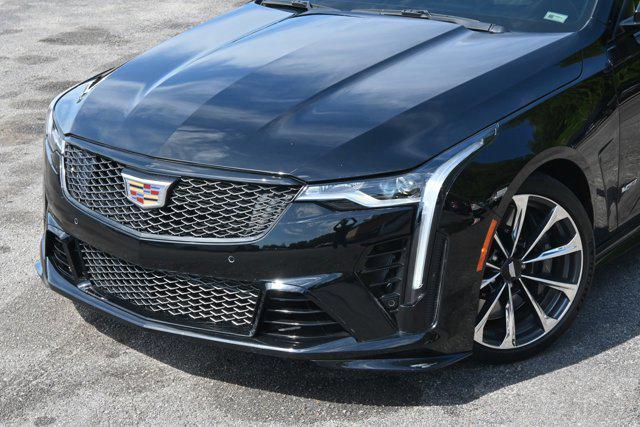 used 2022 Cadillac CT4-V car, priced at $51,998