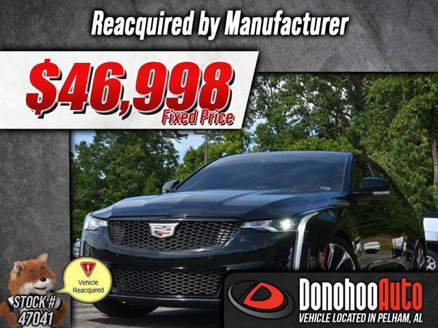 used 2022 Cadillac CT4-V car, priced at $46,998