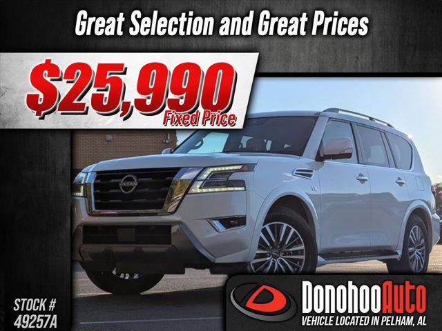 used 2021 Nissan Armada car, priced at $25,990