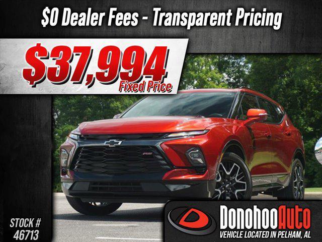 used 2024 Chevrolet Blazer car, priced at $37,994