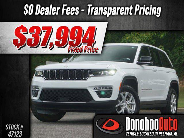 used 2023 Jeep Grand Cherokee car, priced at $37,994