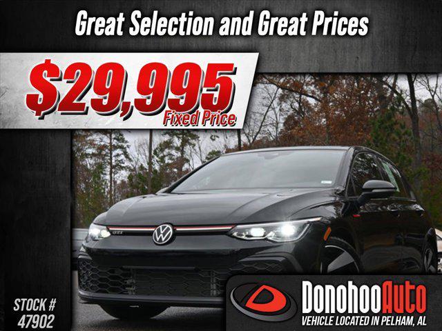 used 2023 Volkswagen Golf GTI car, priced at $29,995