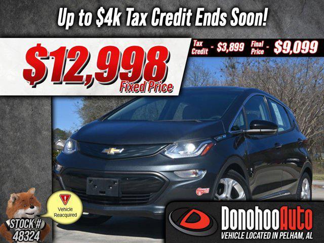 used 2019 Chevrolet Bolt EV car, priced at $12,998