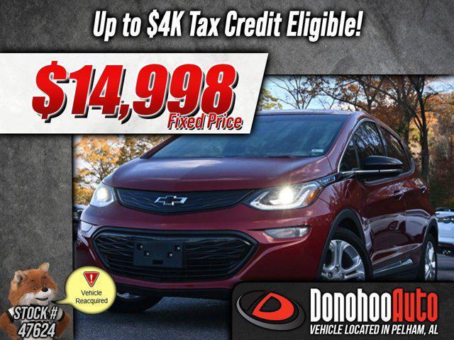 used 2020 Chevrolet Bolt EV car, priced at $14,998