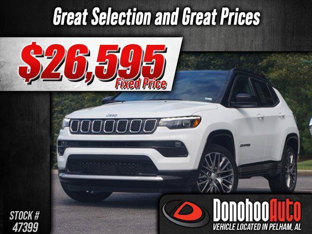 used 2023 Jeep Compass car, priced at $26,595