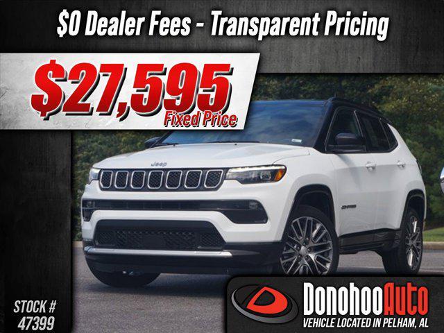 used 2023 Jeep Compass car, priced at $27,595