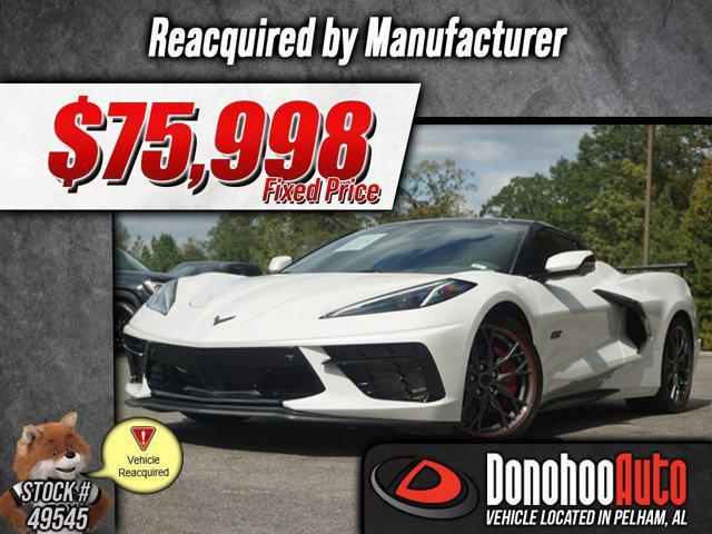 used 2023 Chevrolet Corvette car, priced at $75,998