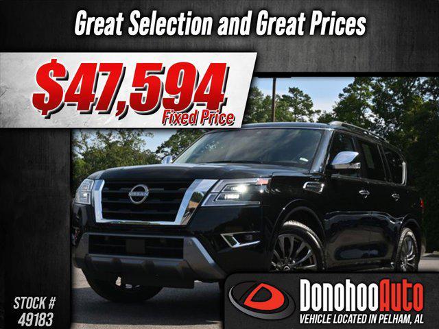 used 2024 Nissan Armada car, priced at $47,594