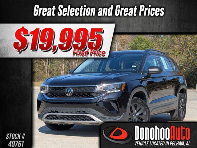 used 2024 Volkswagen Taos car, priced at $19,995