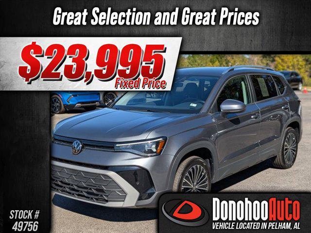 used 2025 Volkswagen Taos car, priced at $23,995