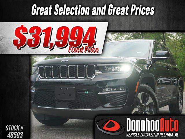 used 2023 Jeep Grand Cherokee 4xe car, priced at $31,994