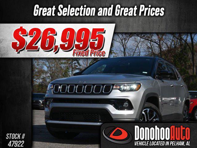 used 2023 Jeep Compass car, priced at $26,995