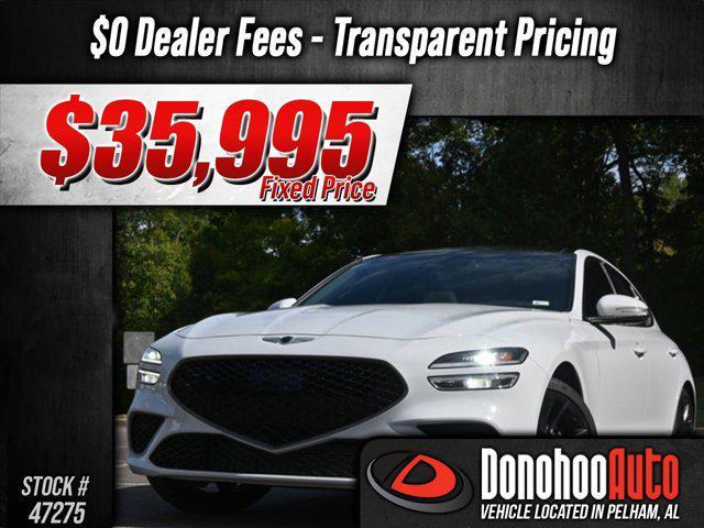 used 2022 Genesis G70 car, priced at $35,995