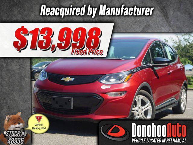 used 2020 Chevrolet Bolt EV car, priced at $13,998