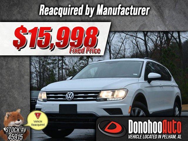 used 2018 Volkswagen Tiguan car, priced at $15,998