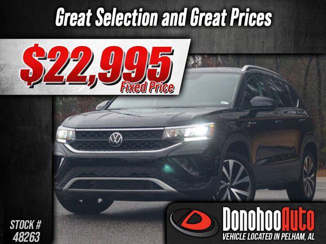used 2023 Volkswagen Taos car, priced at $22,995