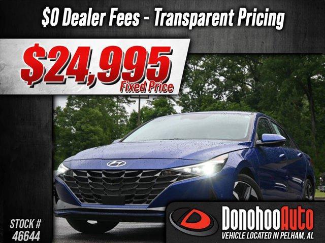 used 2023 Hyundai Elantra HEV car, priced at $24,995