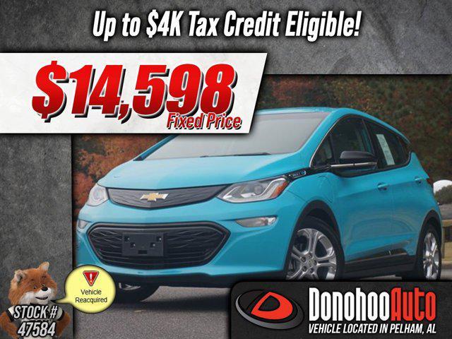 used 2020 Chevrolet Bolt EV car, priced at $14,598