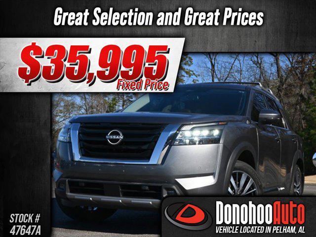 used 2022 Nissan Pathfinder car, priced at $35,995