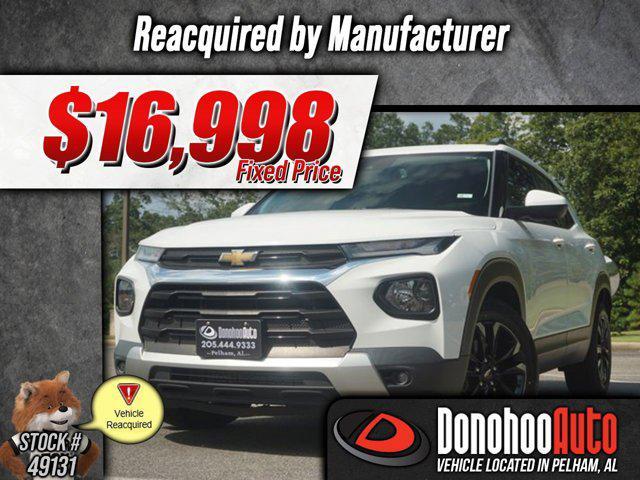 used 2021 Chevrolet TrailBlazer car, priced at $16,998
