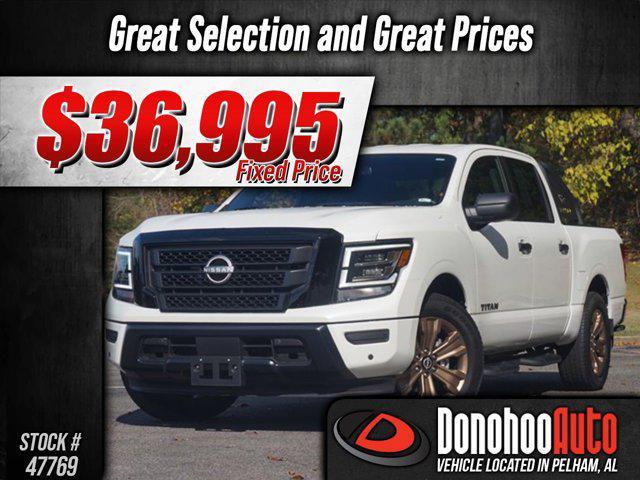 used 2024 Nissan Titan car, priced at $36,995