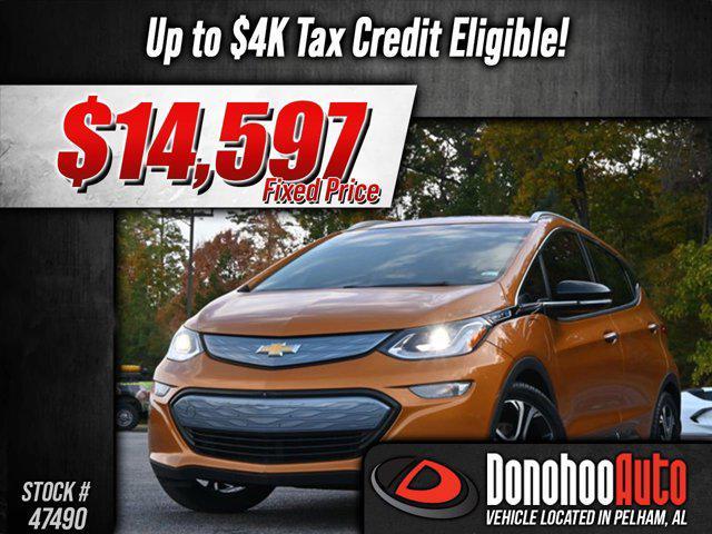 used 2017 Chevrolet Bolt EV car, priced at $14,597