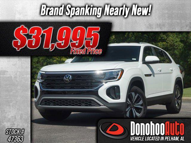 used 2024 Volkswagen Atlas Cross Sport car, priced at $31,995