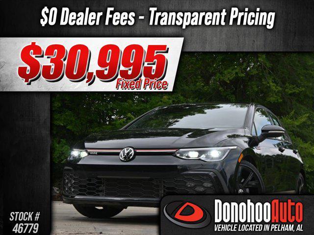 used 2023 Volkswagen Golf GTI car, priced at $30,995