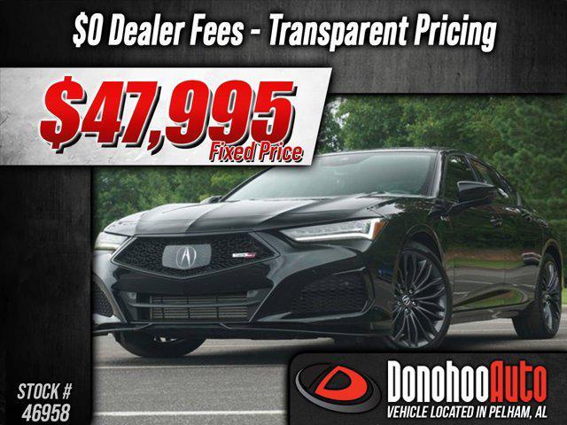 used 2023 Acura TLX car, priced at $47,995