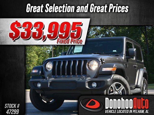 used 2023 Jeep Wrangler car, priced at $33,995