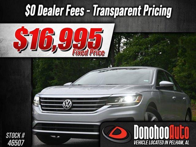 used 2021 Volkswagen Passat car, priced at $16,995